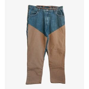 Guide Gear Mens Upland Brush Pants Jeans Size 36x30 Outdoor Hunting Apparel Read